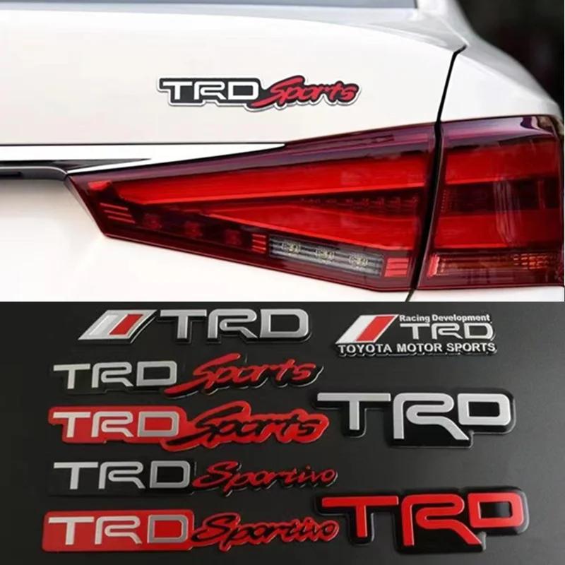 3D ݼ ڵ TRD ΰ Į, Ÿ Hailax Prado, Hun Sen, Corolla PREVIA, Camry Crown Reiz RAV4 CHR ڵ ƼĿ